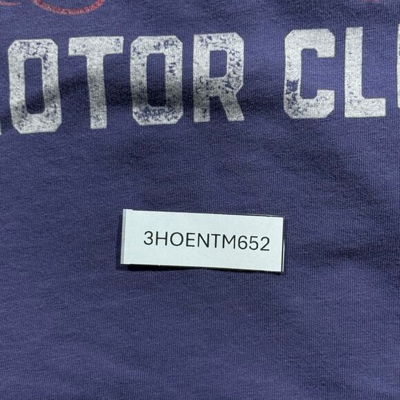 Vintage Y2K Xtreme Couture Affliction Style Purple T-Shirt XL Motor Club Skull - Picture 7 of 7